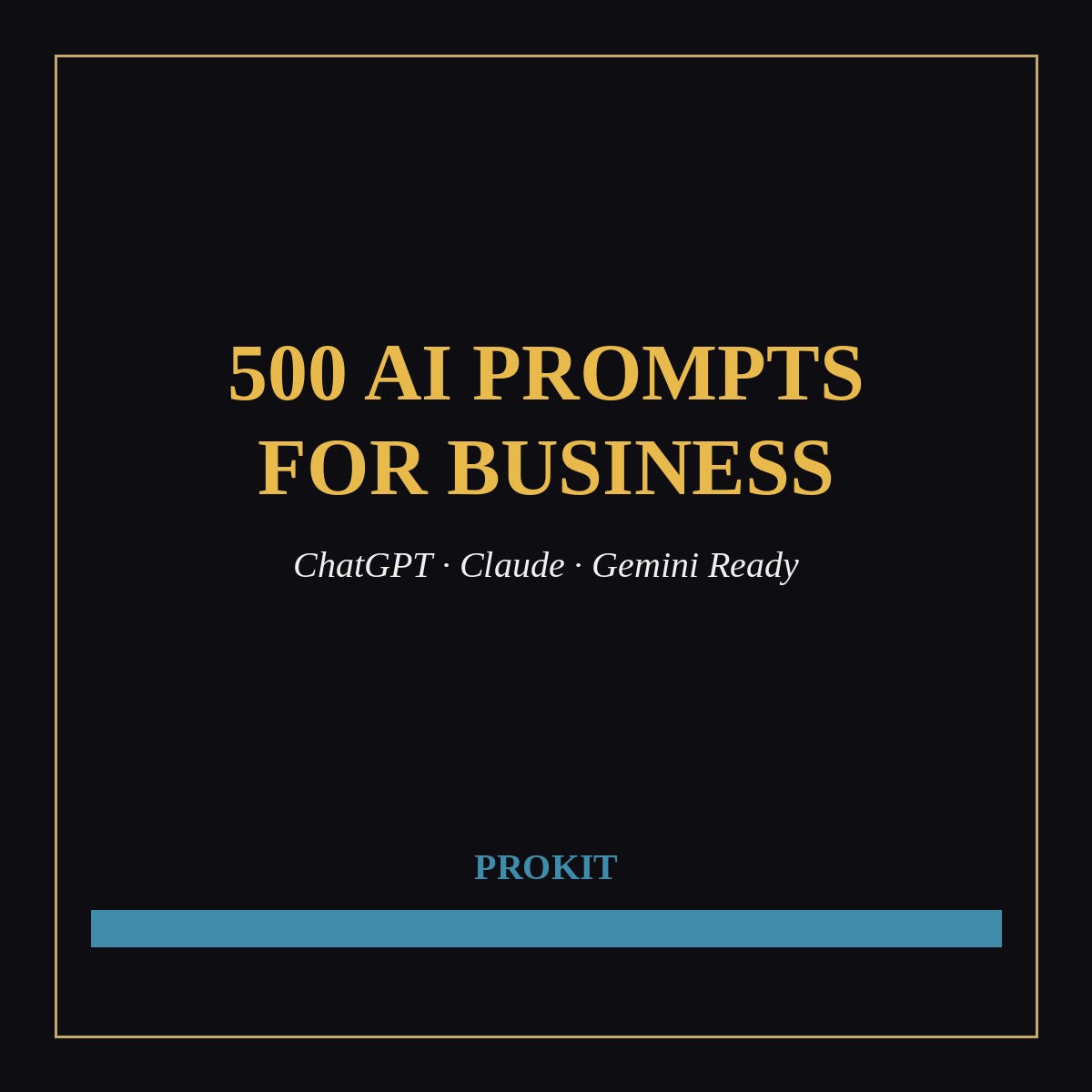 500 AI Prompts