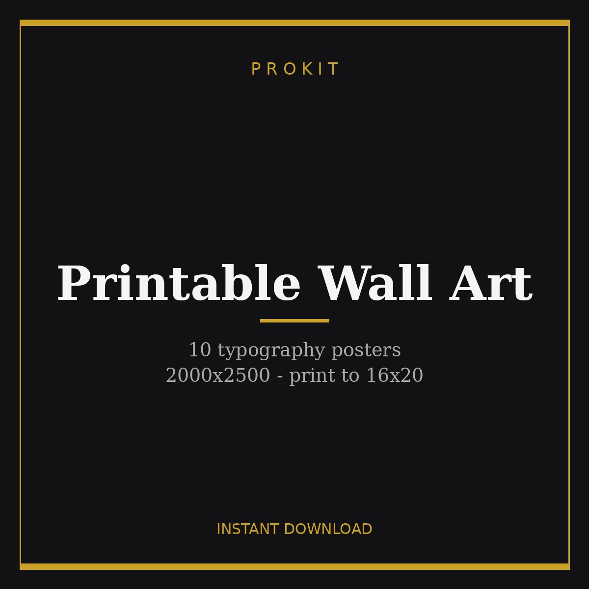 Printable Wall Art