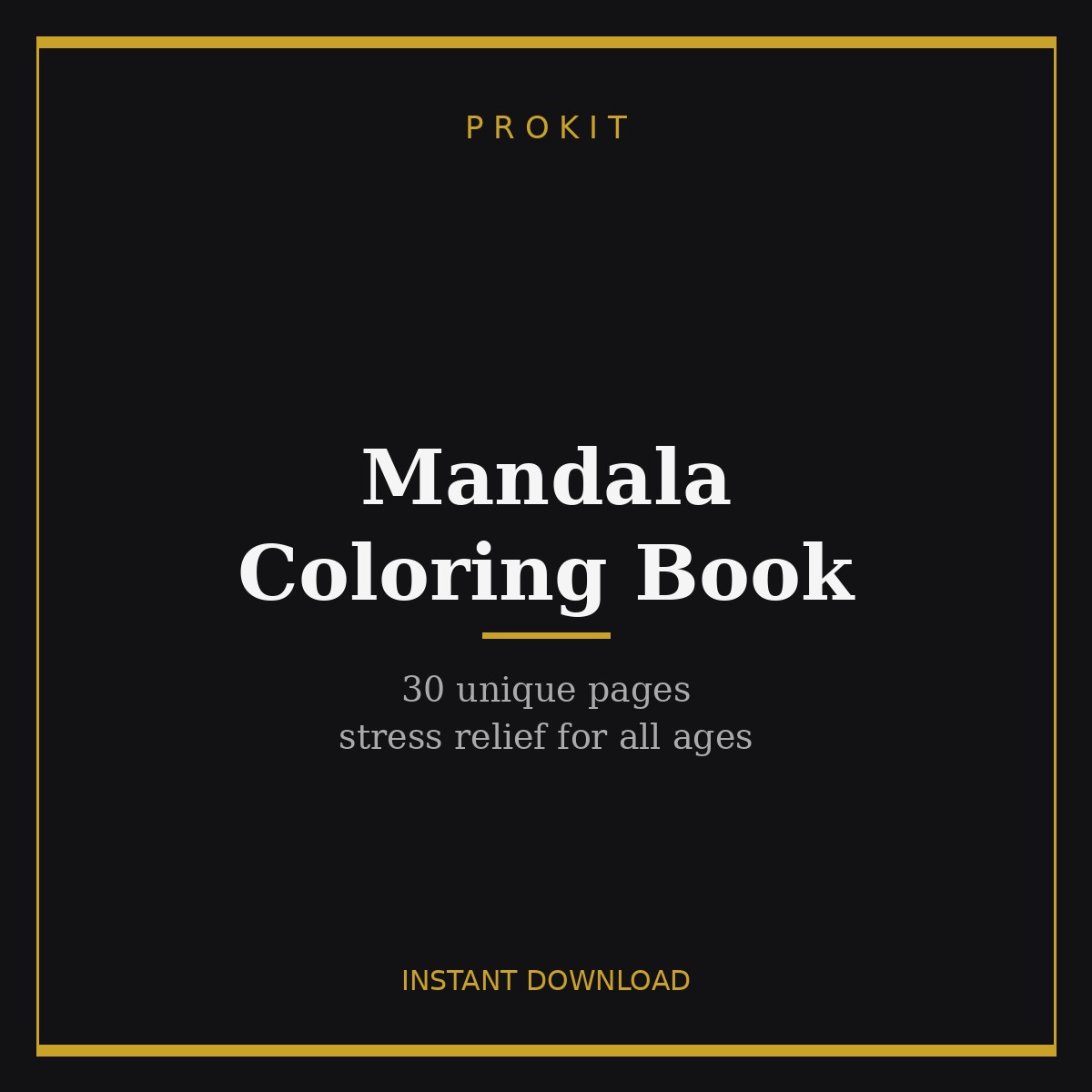 Mandala Coloring Book